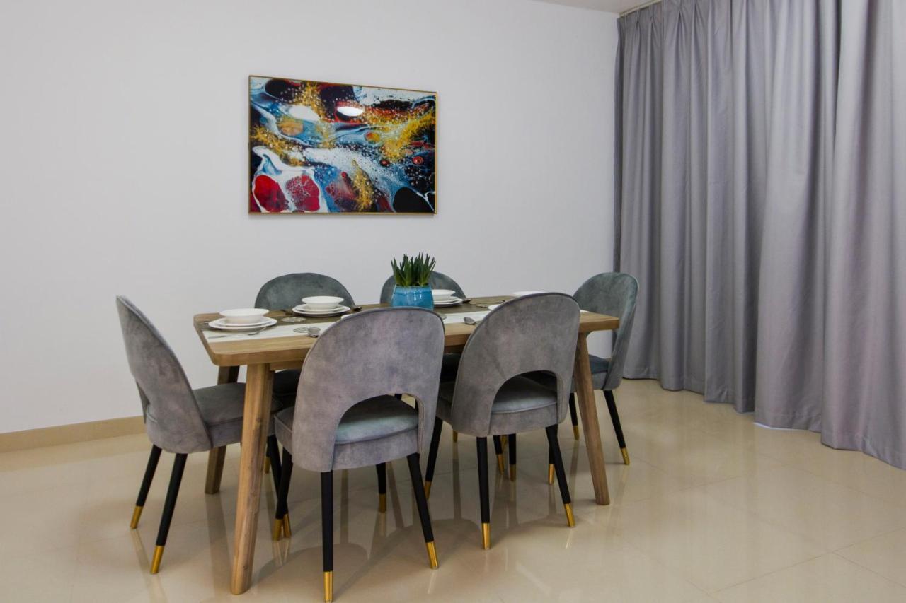 Bespoke Residences - 3 Bedroom Waikiki Townhouses Dubai Esterno foto